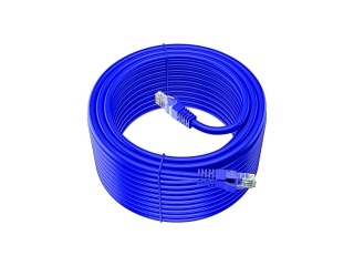 Cable Red Patch Cord Ngr+ 20mts Cat6 Con Fichas Rj45