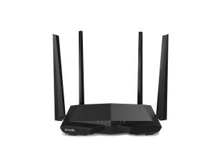 Router Tenda Ac6 Ac1200 Dual Band 2.4 y 5Ghz Gigabit 4 Antenas 5dbi Inalambrico Wifi Vpn Firewall 4 Lan Mu-Mimo