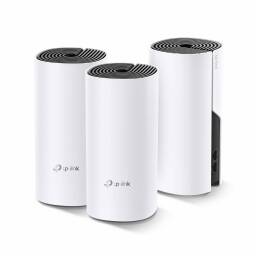 Access Point Tplink Deco M4 AC1200 Sistema Mesh Dual Band 2.4Ghz  y 5Ghz 2 Antenas Internas (Pack 3 Unidades)