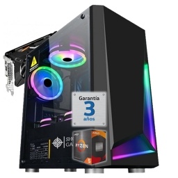 PC Gamer AMD Ryzen 5 5600 Ram 16Gb Ddr4 Nvme 1Tb Video Rtx 3060 12Gb Hdmi Wifi Win11 Juegos Instalados