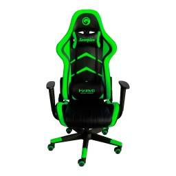 Silla Gamer MARVO Scorpion Soporta Hasta 150kg Regulable Ergonomica Reclinable 180 Grados Almohadones