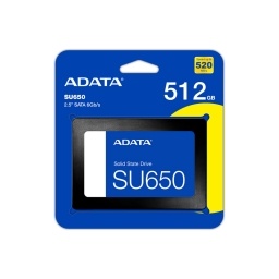 Solido Ssd Adata 512Gb SU650 Sata 6Gbps Para Notebooks y Pcs