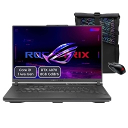 Notebook Gamer ASUS Rog Strix G16 Intel Core i9 14900Hx 5.8Ghz Ram 16Gb Ddr5 Nvme 1Tb Pantalla 16 165Hz Rtx 4070 8Gb W11