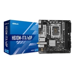 Motherboard ASROCK H610m-Itx Edp S1700 Socket S1700 Para Intel