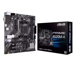 Motherboard ASUS Prime A520Mm-k Am4 Amd Ryzen Ddr4 Hdmi Vga Usb 3.2