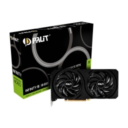 Tarjeta De Video PALIT Rtx 4060 8Gb Ddr6 Infinity 2 Hdmi Dp Nvidia GeForce Pci-e 4.0 128bits DirectX OpenGL