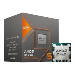 Procesador Cpu AMD Ryzen 5 8500G 6 Nucleos De 3.7 Hasta 5.0Ghz Video Amd Radeon 740m AM5