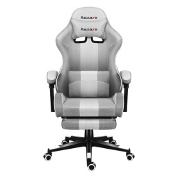 Silla Gamer HUZARO Hz-Force 4.7 Mesh Tela Hasta 140kg Regulable Reclinable 140 Grados Almohadon y Reposapies