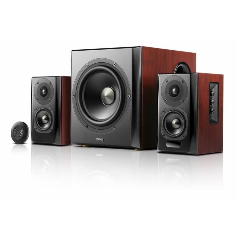 Parlante Edifier S350db 2.1ch 150w Rms Bluetooth 4.0 Aptx Subwoofer Control Remoto Rca Optico