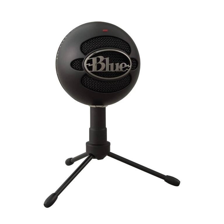 Microfono Profesional Blue Snowball Ice Streaming Negro