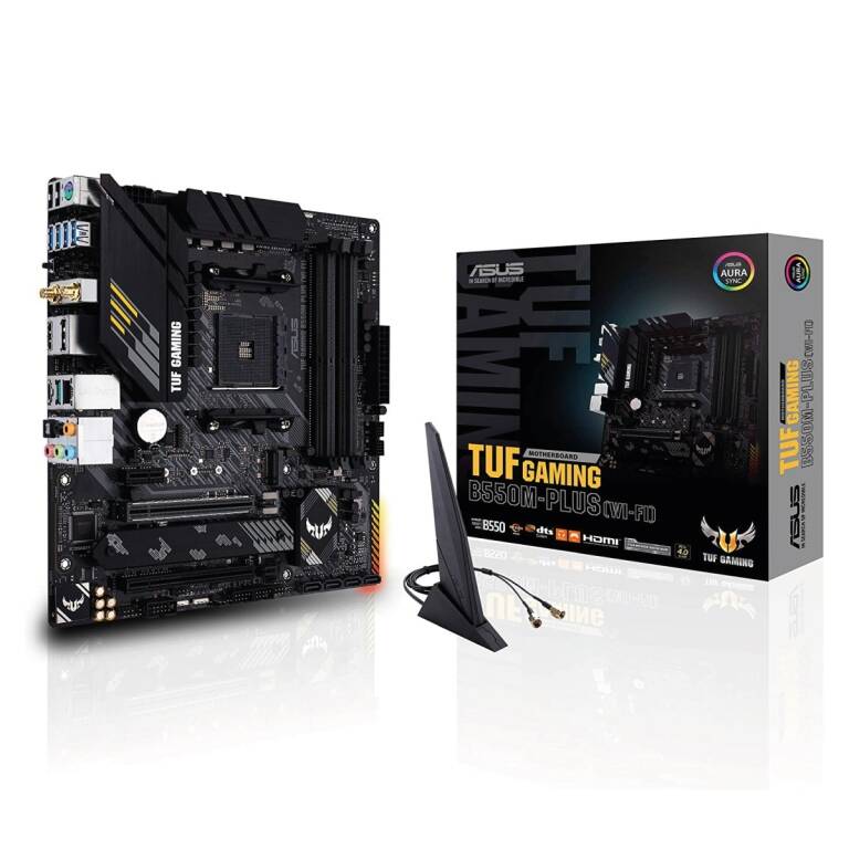 Motherboard Asus B550M Plus Tuf Gaming Wifi Am4 Amd Rgb