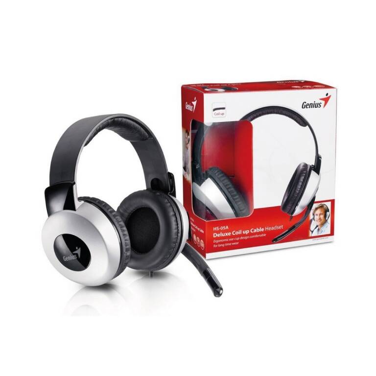 Auriculares Genius Hs05A 3.5mm Gamer Pc Ps5 Xbox Streaming