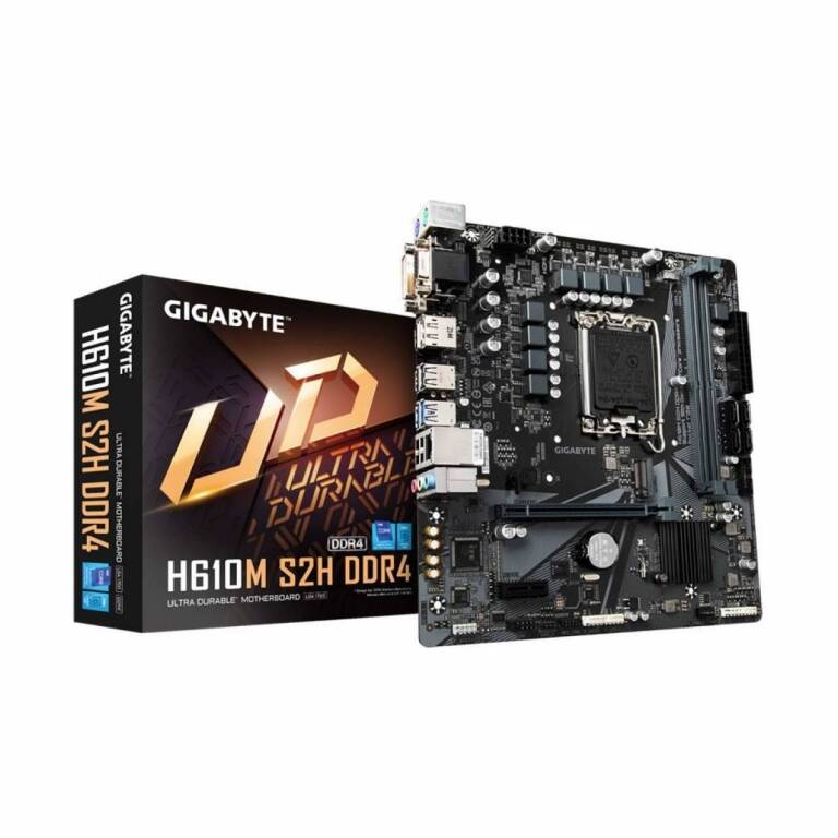 Motherboard Gigabyte H610m S2h S1700 Para Intel 12va Generacion