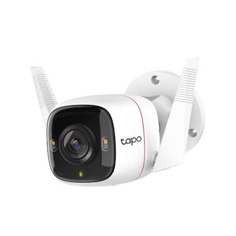 Camara De Seguridad Ip Wifi Tplink Tapo C320ws 2k Uhd 4mp Vision Nocturna Exterior Con Ranura Para Memoria MicroSD