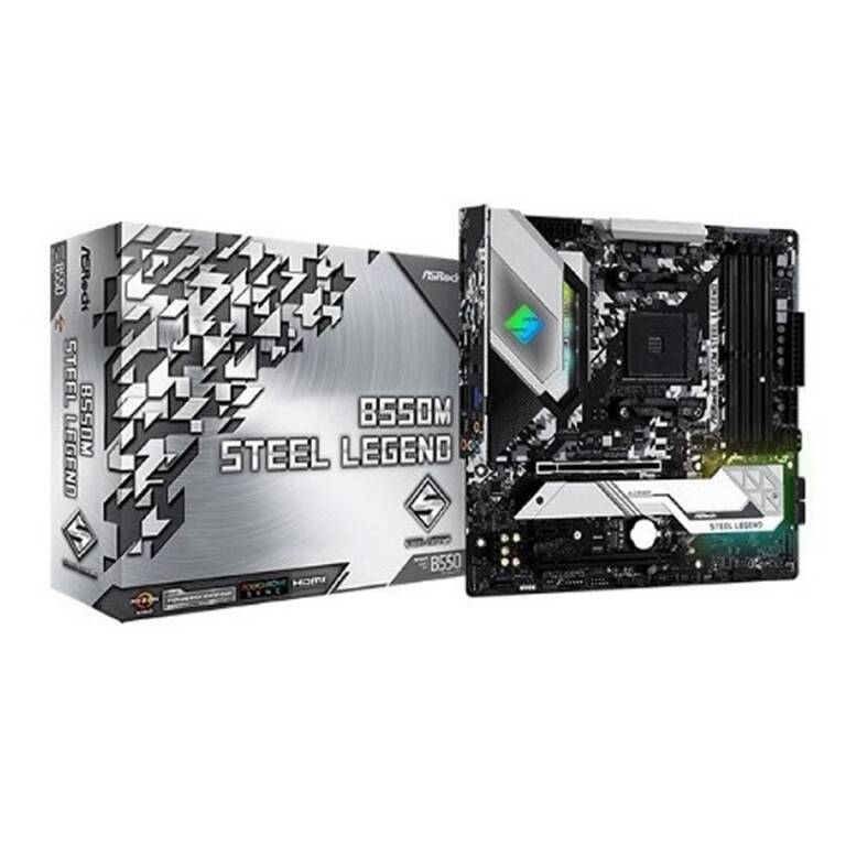 Motherboard Asrock B550m Steel Legend Socket Am4 Hdmi y Dp