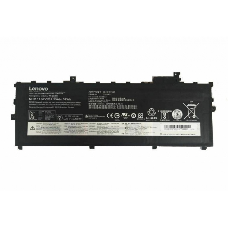 Batera Original Lenovo SB10k Para Thinkpad Carbon Serie X