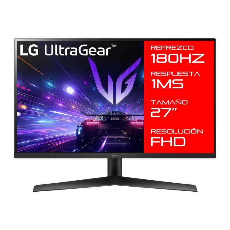 Monitor Gamer LG 27 27gs60f Ultra Gear 180Hz 1Ms FHd 1080p Ips Amd FreeSync Hdmi Dp