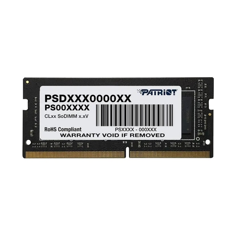 Memoria Ram Sodimm PATRIOT 8Gb Ddr4 3200Mhz Signature