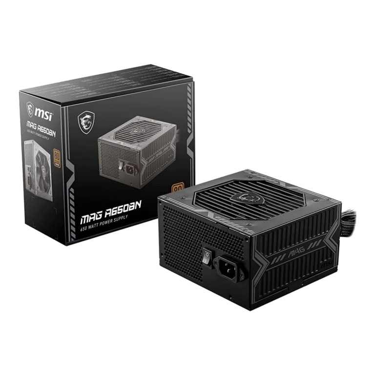 Fuente De Poder MSI 650w 80 Plus Bronze A650BN