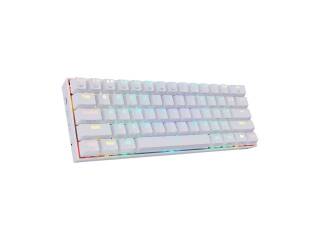 Teclado Gamer Redragon Draconic K530rgb Mecanico Inalambrico Bluetooth Sin Numerico Blanco Idioma Espaol