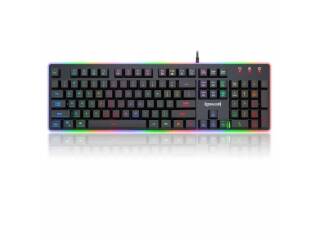 Teclado Redragon Dyaus K509 Rgb Membrana Slim Ergonomico Anti Ghosting