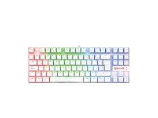 Teclado Mecanico Gamer Redragon Kumara K522w Rgb Switch Blue Blanco