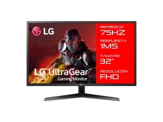 Monitor Gamer LG 32 32mp60g Ultra Gear 75Hz 1Ms FHd 1080p Ips Amd FreeSync Hdmi Dp Vga Compatible Vesa 100 x100