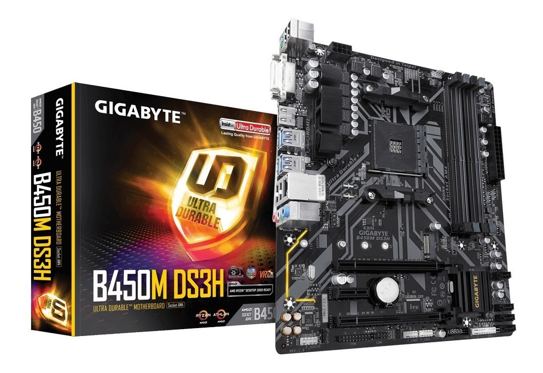 Gigabyte b450m ds3h как подключить rgb ленту