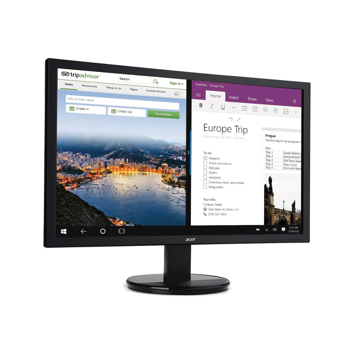 MONITOR ACER K202HQL ABI 19.5 HD 5MS VGA HDMI