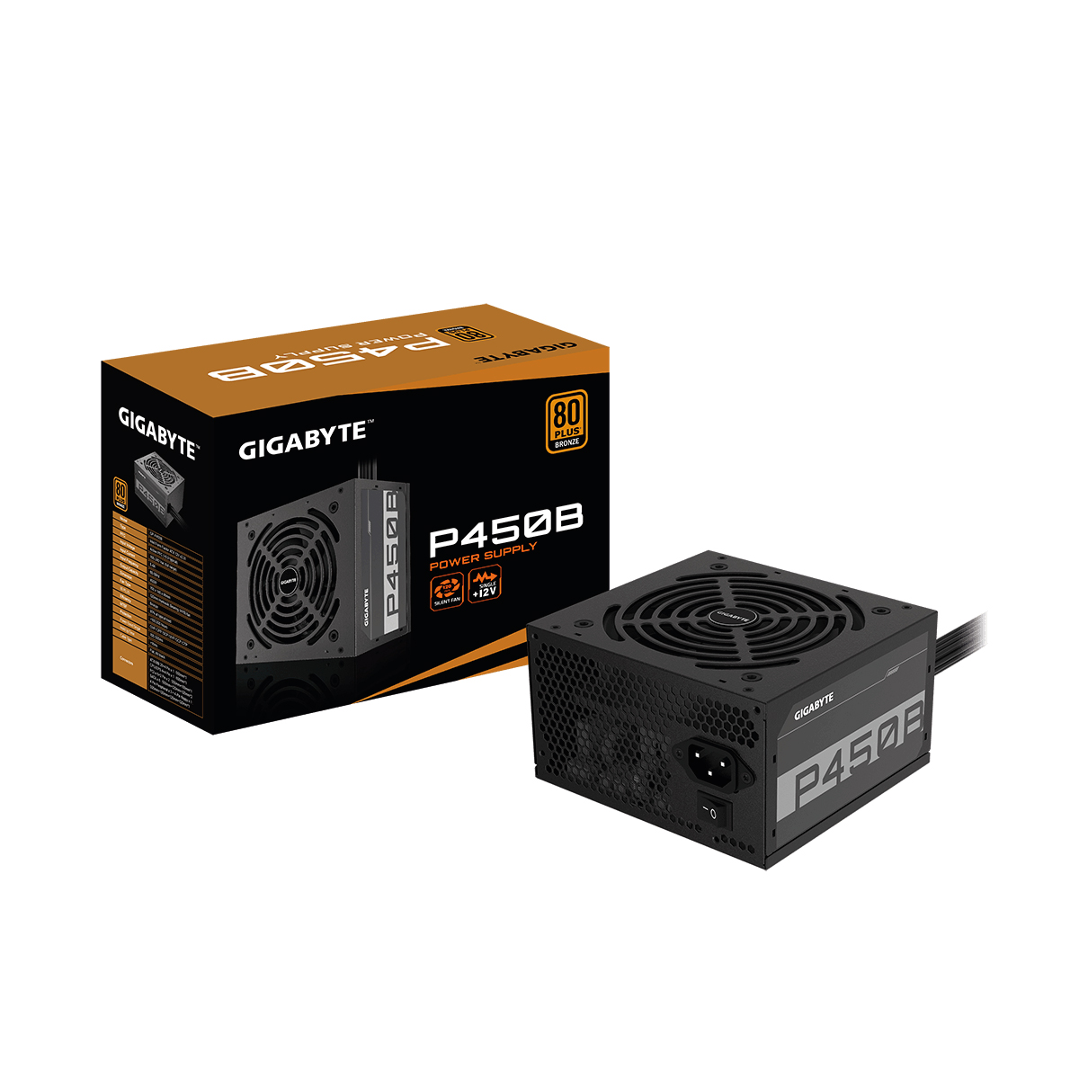 Fuente De Poder Gigabyte P450b 450w Cert 80 Plus Bronze