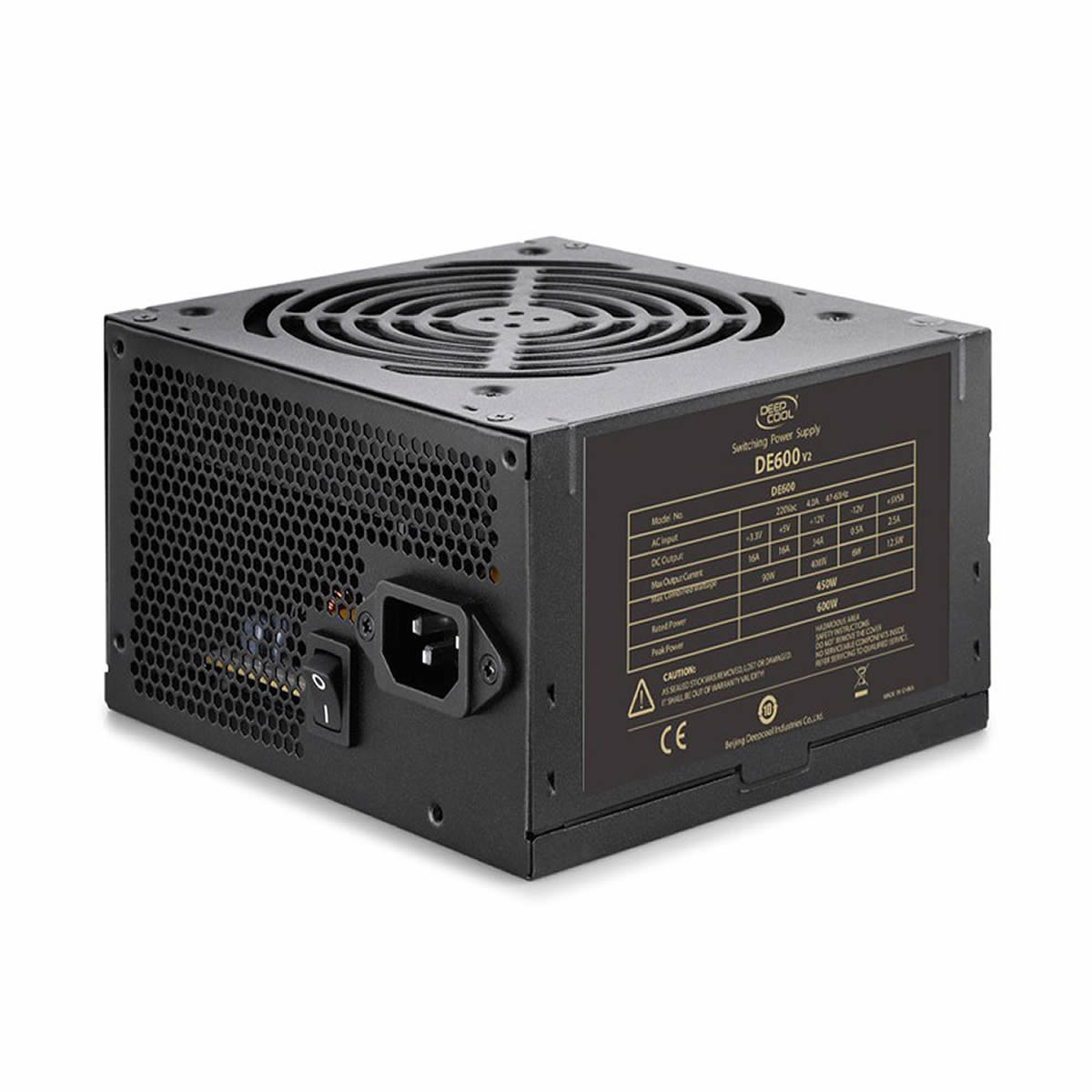 Блок питания deepcool de600 v2 обзор