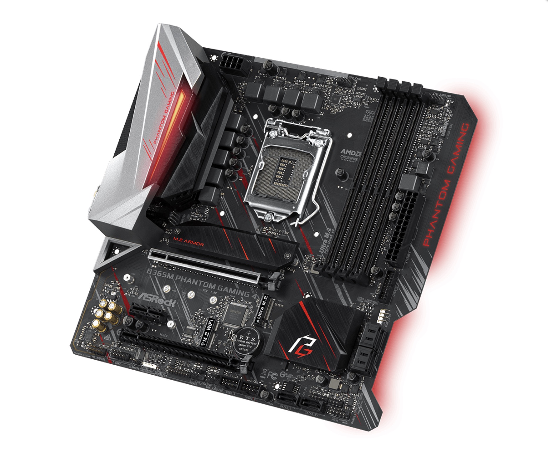 Материнская плата asrock b365m phantom gaming 4 обзор