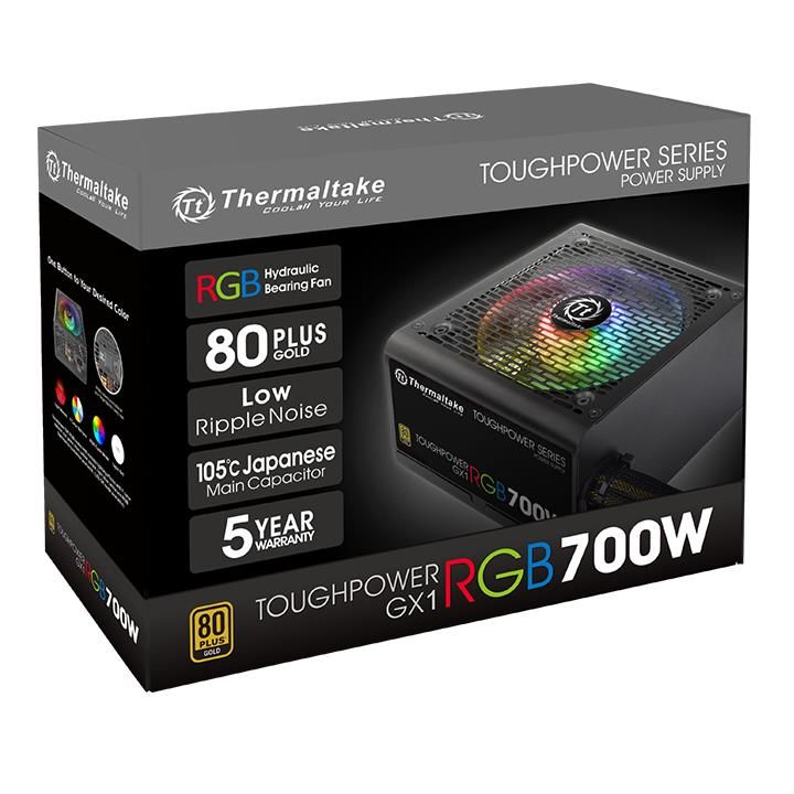 Блок питания thermaltake toughpower gx1 rgb 700w обзор